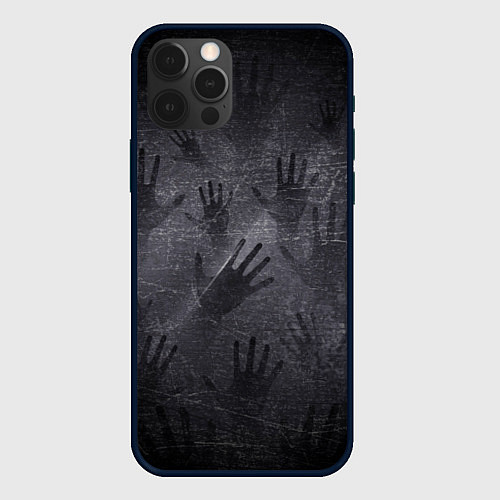 Чехол iPhone 12 Pro Max ЛАДОНИ УШЕДШИХ / 3D-Черный – фото 1