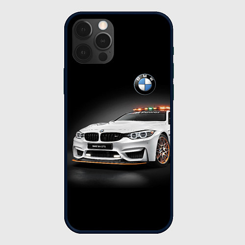 Чехол iPhone 12 Pro Max Safety car / 3D-Черный – фото 1