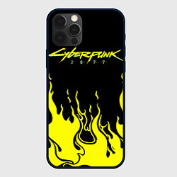 Чехол iPhone 12 Pro Max CYBERPUNK 2077