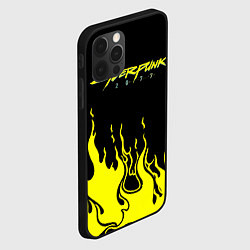 Чехол для iPhone 12 Pro Max CYBERPUNK 2077, цвет: 3D-черный — фото 2