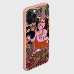 Чехол для iPhone 12 Pro Max BRING ME THE HORIZON ART, цвет: 3D-светло-розовый — фото 2