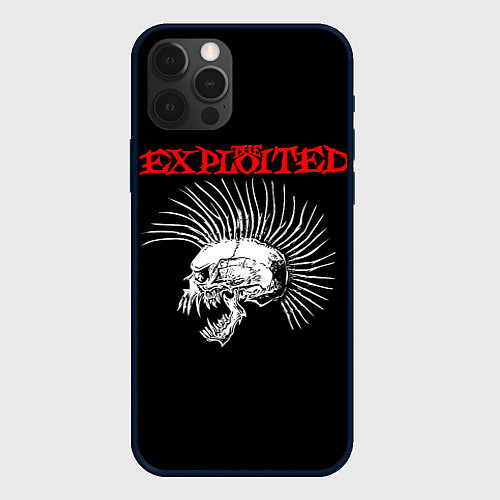 Чехол iPhone 12 Pro Max The Exploited / 3D-Черный – фото 1