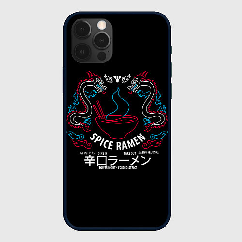 Чехол iPhone 12 Pro Max DESTINY 2 SPICE RAMEN / 3D-Черный – фото 1