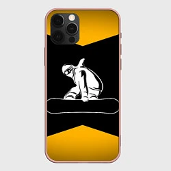 Чехол iPhone 12 Pro Max Сноубордист