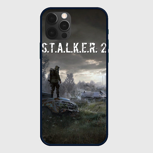 Чехол iPhone 12 Pro Max STALKER 2 / 3D-Черный – фото 1