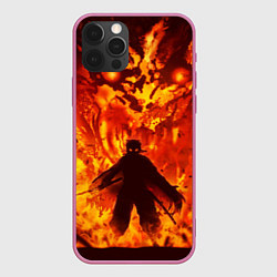 Чехол iPhone 12 Pro Max Клинок, рассекающий демонов