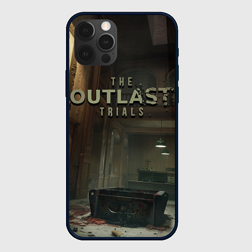 Чехол iPhone 12 Pro Max The Outlast Trials / 3D-Черный – фото 1