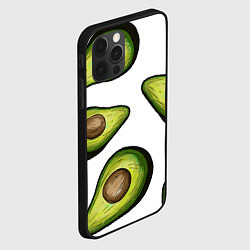 Чехол для iPhone 12 Pro Max Авокадо, цвет: 3D-черный — фото 2