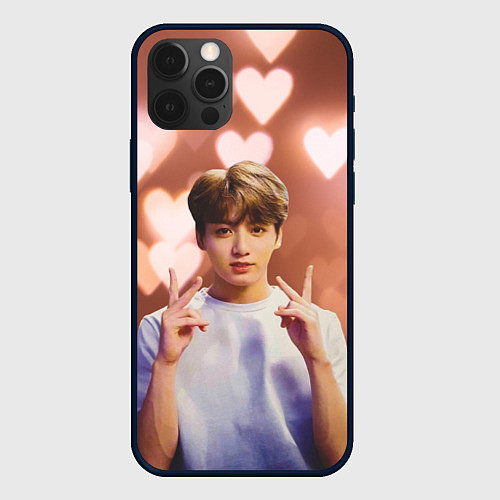 Чехол iPhone 12 Pro Max JUNGKOOK BTS / 3D-Черный – фото 1