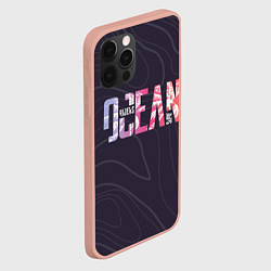 Чехол для iPhone 12 Pro Max Сёрфинг, цвет: 3D-светло-розовый — фото 2