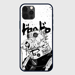 Чехол для iPhone 12 Pro Max DOROHEDORO, цвет: 3D-черный