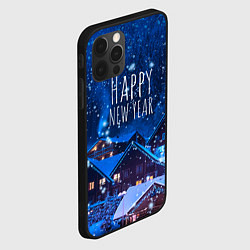 Чехол для iPhone 12 Pro Max Happy New Year, цвет: 3D-черный — фото 2