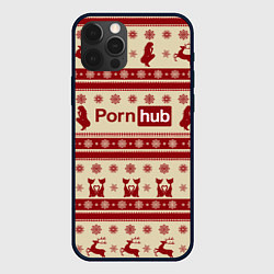 Чехол iPhone 12 Pro Max Pornhub Новый год