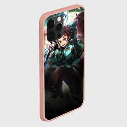 Чехол для iPhone 12 Pro Max КЛИНОК РАССЕКАЮЩИЙ ДЕМОНОВ, цвет: 3D-светло-розовый — фото 2