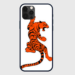 Чехол iPhone 12 Pro Max Тигр