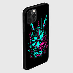 Чехол для iPhone 12 Pro Max Cyber Samurai, цвет: 3D-черный — фото 2