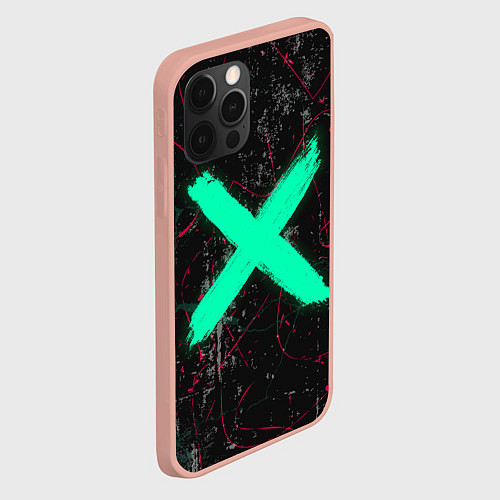 Чехол iPhone 12 Pro Max Silence / 3D-Светло-розовый – фото 2