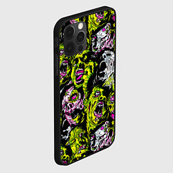 Чехол для iPhone 12 Pro Max ЗОМБИ, цвет: 3D-черный — фото 2