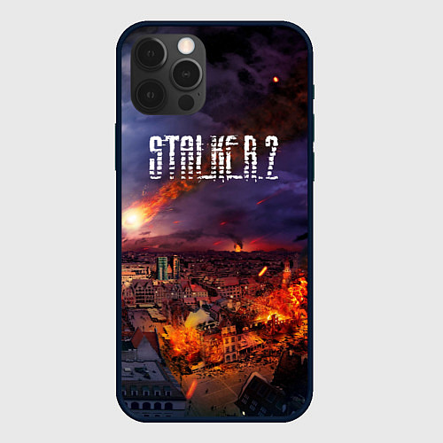 Чехол iPhone 12 Pro Max Stalker 2 / 3D-Черный – фото 1