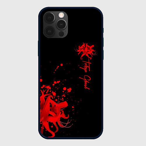 Чехол iPhone 12 Pro Max Tokyo Ghoul / 3D-Черный – фото 1