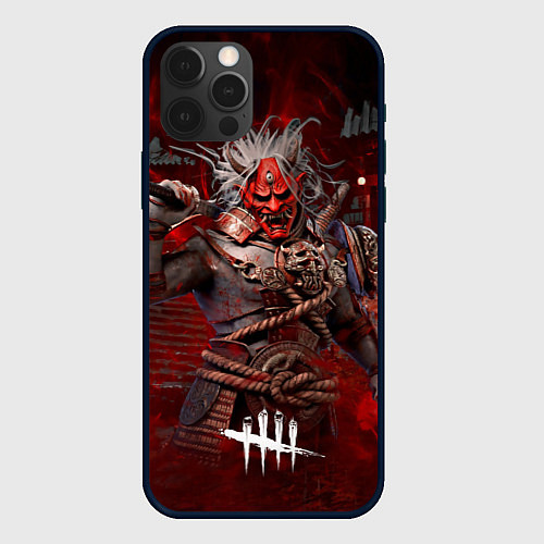 Чехол iPhone 12 Pro Max Dead by daylight / 3D-Черный – фото 1