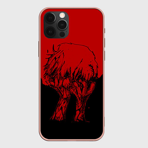 Чехол iPhone 12 Pro Max I am a Ghoul / 3D-Светло-розовый – фото 1