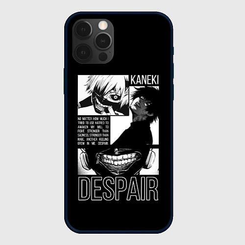 Чехол iPhone 12 Pro Max Despair / 3D-Черный – фото 1