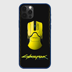 Чехол для iPhone 12 Pro Max Cyberpunk 2077, цвет: 3D-тёмно-синий