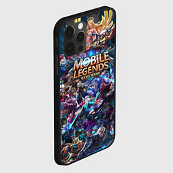 Чехол для iPhone 12 Pro Max Mobile Legends Z, цвет: 3D-черный — фото 2