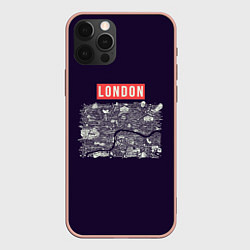 Чехол iPhone 12 Pro Max LONDON