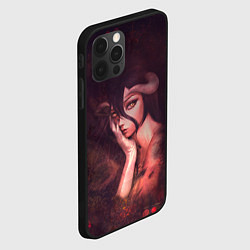 Чехол для iPhone 12 Pro Max Альбедо, цвет: 3D-черный — фото 2