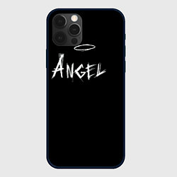 Чехол для iPhone 12 Pro Max ANGEL, цвет: 3D-черный