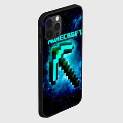 Чехол для iPhone 12 Pro Max Minecraft, цвет: 3D-черный — фото 2