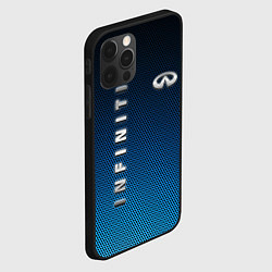 Чехол для iPhone 12 Pro Max INFINITI, цвет: 3D-черный — фото 2