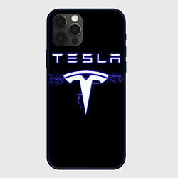 Чехол iPhone 12 Pro Max TESLA