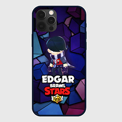 Чехол для iPhone 12 Pro Max BRAWL STARS EDGAR, цвет: 3D-черный