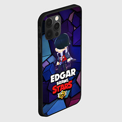 Чехол для iPhone 12 Pro Max BRAWL STARS EDGAR, цвет: 3D-черный — фото 2