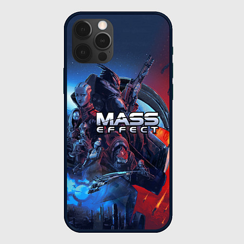 Чехол iPhone 12 Pro Max Mass EFFECT Legendary ed / 3D-Черный – фото 1