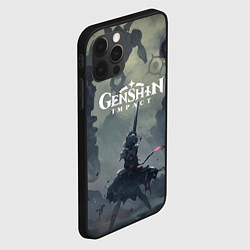 Чехол для iPhone 12 Pro Max Genshin impact Noelle, цвет: 3D-черный — фото 2