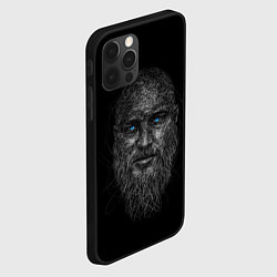 Чехол для iPhone 12 Pro Max Ragnar Lodbrok, цвет: 3D-черный — фото 2