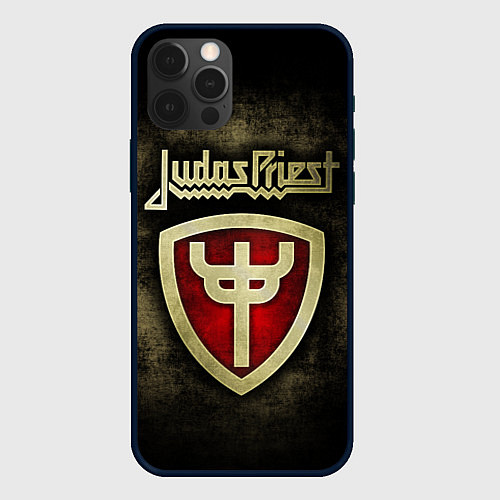 Чехол iPhone 12 Pro Max JUDAS PRIEST / 3D-Черный – фото 1