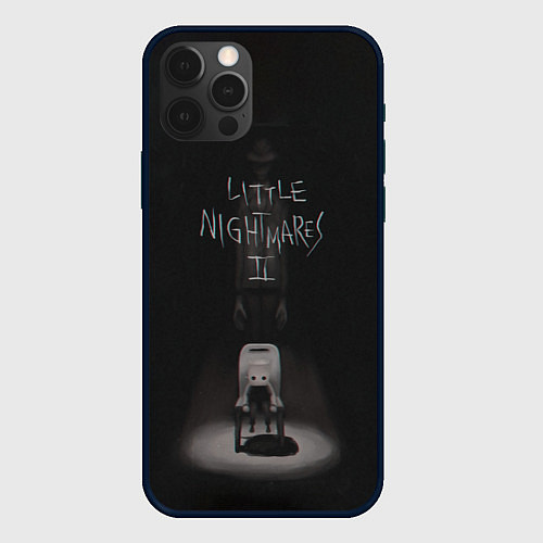 Чехол iPhone 12 Pro Max Little Nightmares 2 / 3D-Черный – фото 1
