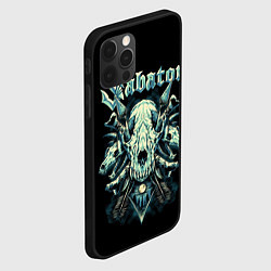 Чехол для iPhone 12 Pro Max Sabaton, цвет: 3D-черный — фото 2