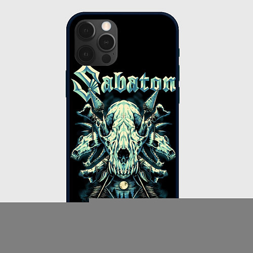 Чехол iPhone 12 Pro Max Sabaton / 3D-Черный – фото 1