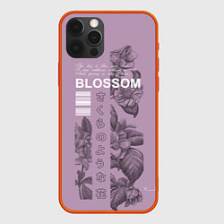 Чехол для iPhone 12 Pro Max Blossom, цвет: 3D-красный