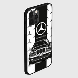 Чехол для iPhone 12 Pro Max MERCEDES BENZ, цвет: 3D-черный — фото 2