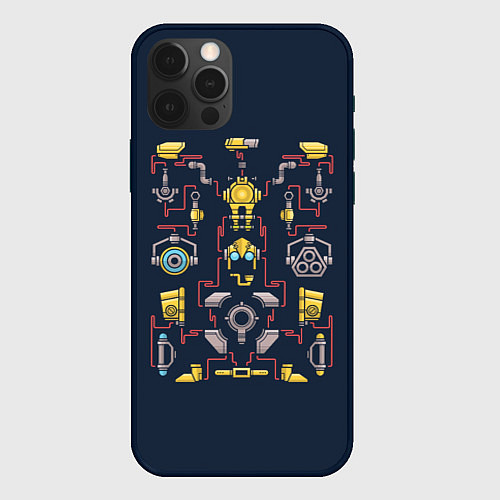 Чехол iPhone 12 Pro Max Тинкер Dota 2 / 3D-Черный – фото 1