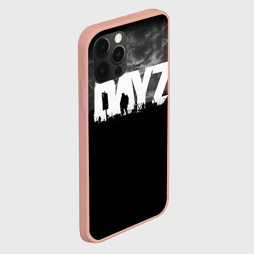 Чехол iPhone 12 Pro Max DAYZ ДЕЙЗИ / 3D-Светло-розовый – фото 2