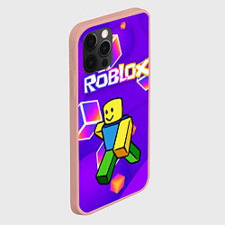 Чехол для iPhone 12 Pro Max ROBLOX КУБЫ, цвет: 3D-светло-розовый — фото 2
