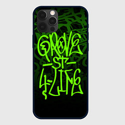 Чехол для iPhone 12 Pro Max ГТА GTA GROVE STREET 4 LIF, цвет: 3D-черный